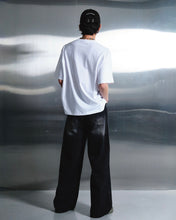 Load image into Gallery viewer, DWSE Double Washed Wide Denim Pants Washed Black
