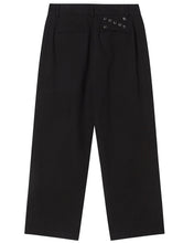 Load image into Gallery viewer, N. Archive Structured Cotton Curved Pants Black
