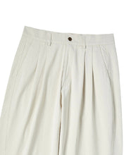 Load image into Gallery viewer, N. Archive Structured Cotton Curved Pants Ivory
