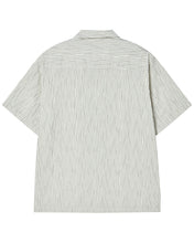 Load image into Gallery viewer, N. Archive Airy Stripe Open Collar Shirt Ivory
