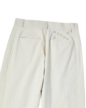 Load image into Gallery viewer, N. Archive Structured Cotton Curved Pants Ivory
