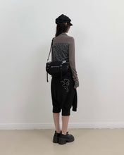 将图片加载到图库查看器，OJOS Sleeve Pumpkin Pants Black
