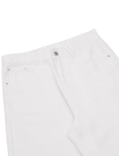 Load image into Gallery viewer, DWSE Balloon Denim Wide Pants White
