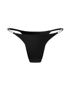 METALBELLY Black Sand Metal Bikini Black