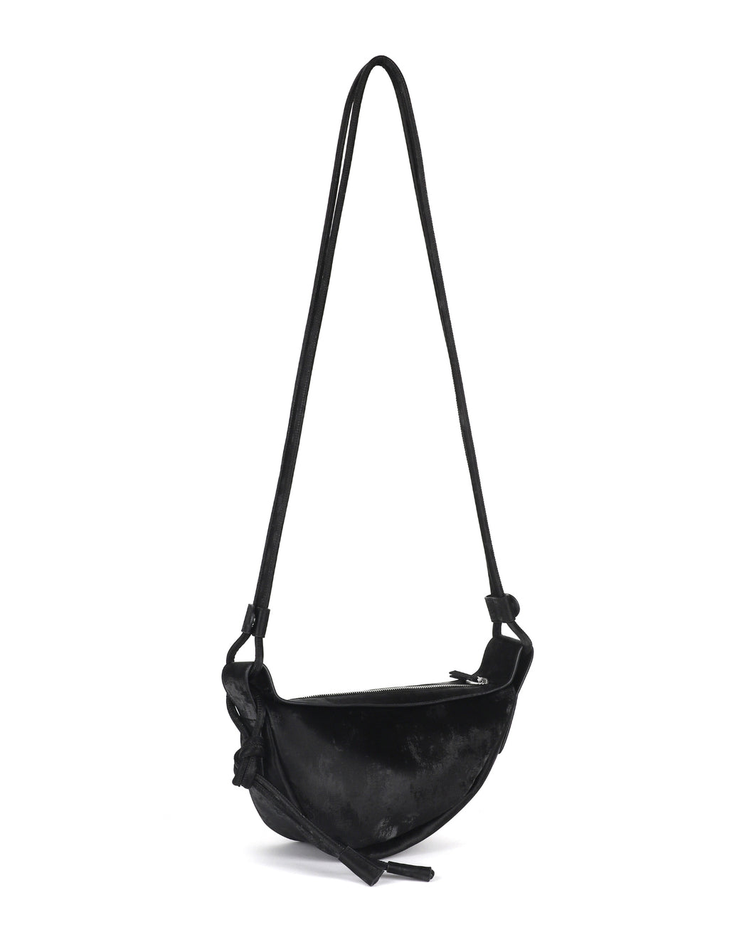 TOITT Almond Knot Crossbody Bag Silky Black