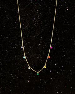 OOO Prism Necklace Gold