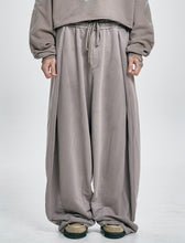 Load image into Gallery viewer, AJOBYAJO One Tuck Washed Sweat Pants Dusty Beige
