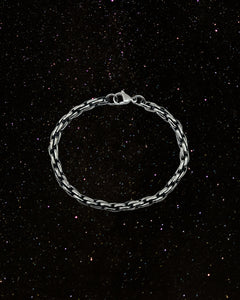 OOO Stagger Chain SS Bracelet Silver