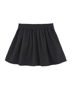 PLASMA SPHERE Duet Mini Frill Wrap Skirt Black