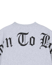 Load image into Gallery viewer, Adlielos Vandal Sweat T-shirt Melange Grey
