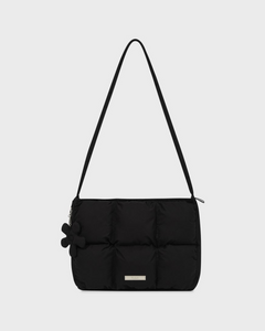 Fallett Flower Key Ring Padded Bag Black