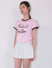Load image into Gallery viewer, Kijun Soleil Tee Pink
