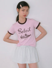 Load image into Gallery viewer, Kijun Soleil Tee Pink
