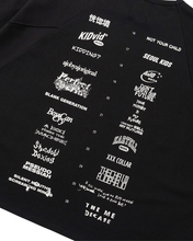 将图片加载到图库查看器，AJOBYAJO 10th Anniversary Raglan T-Shirt Black
