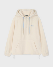 Load image into Gallery viewer, Fallett Fleece Half Zip-Up Hoodie Ivory
