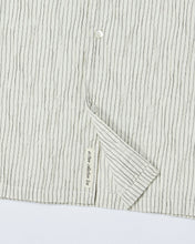 Load image into Gallery viewer, N. Archive Airy Stripe Open Collar Shirt Ivory
