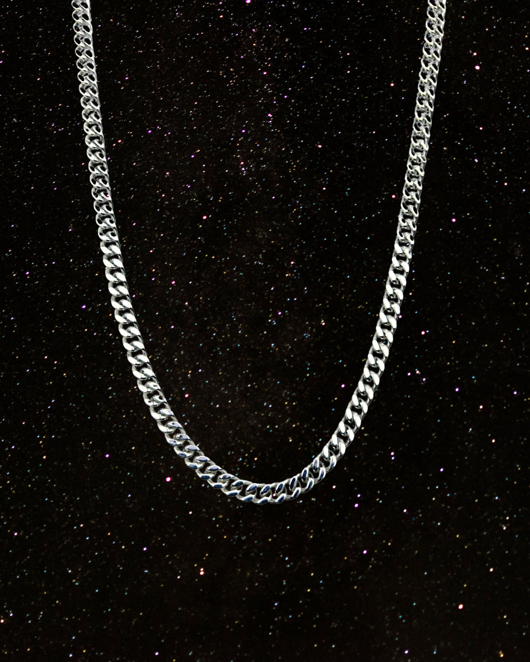 OOO Mini Ares SS Chain Necklace Silver