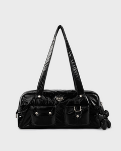 Fallett Glossy Mini Duffel Bag Black