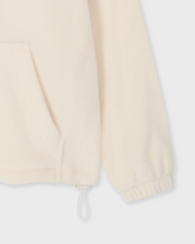 Load image into Gallery viewer, Fallett Fleece Half Zip-Up Hoodie Ivory
