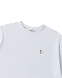 ILP Bonjour Dog Wappen T-Shirt White