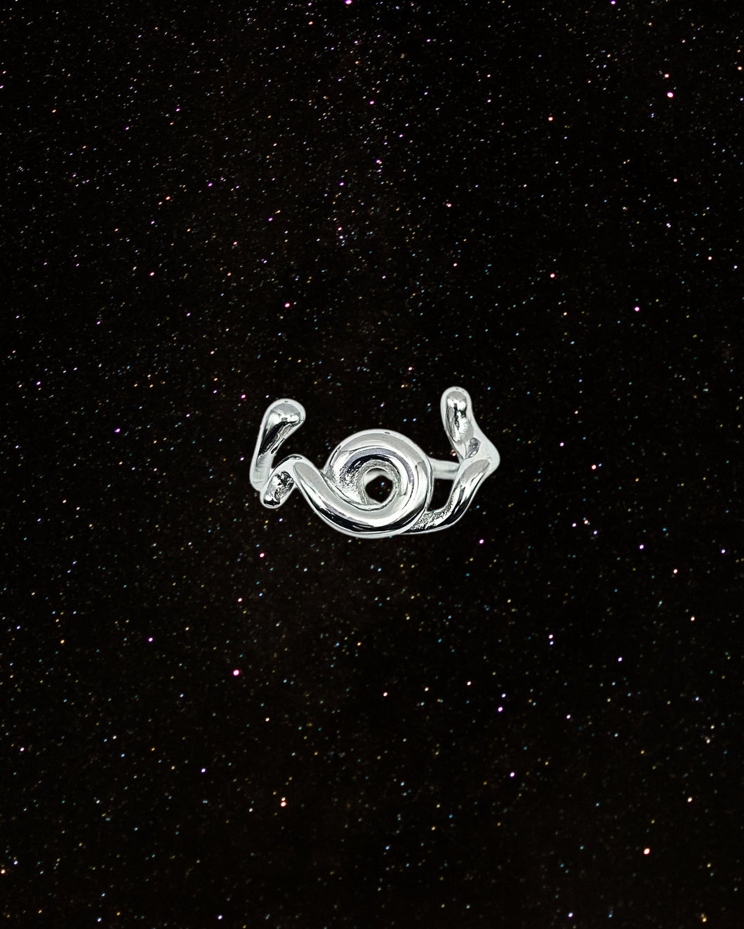 OOO Spiral SS Ring Silver