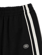 Load image into Gallery viewer, Kijun Double Line Track Pants Black
