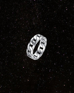 OOO Chain SS Ring Silver