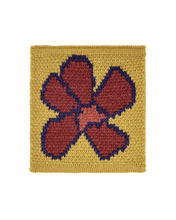 Load image into Gallery viewer, UNALLOYED Flower Knit Coaster Yellow
