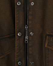 Load image into Gallery viewer, Fallett Vintage Washing Leather Jacket Brown
