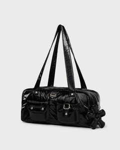 Fallett Glossy Mini Duffel Bag Black