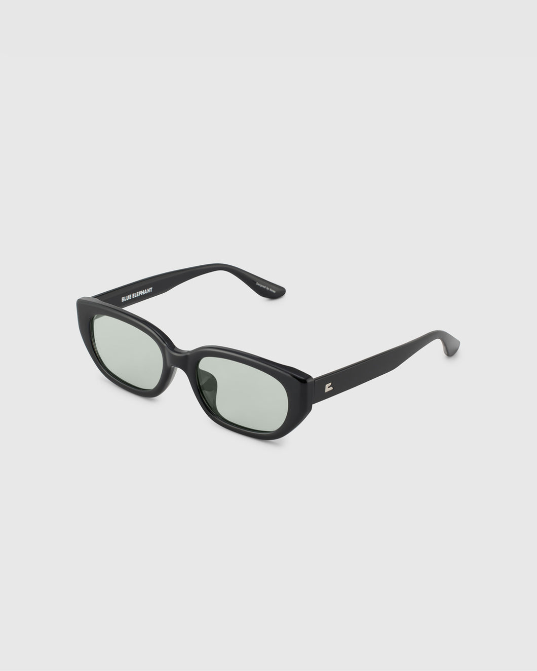 BLUE ELEPHANT Smize Sunglasses Green Tint