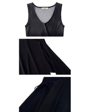 Load image into Gallery viewer, BLR Unbalanced Gradation One-Piece Black

