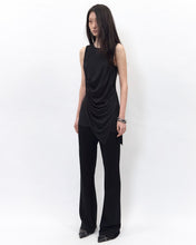 Load image into Gallery viewer, BLR Soft Draping Sleeveless Top Black
