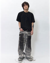 将图片加载到图库查看器，BLR Low-Cut Patch Logo T-Shirt Black
