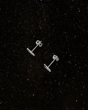 Load image into Gallery viewer, OOO Mini Polaris SS Earrings Silver
