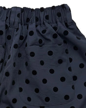 Load image into Gallery viewer, PLASMA SPHERE Dot Lace Shorts Navy
