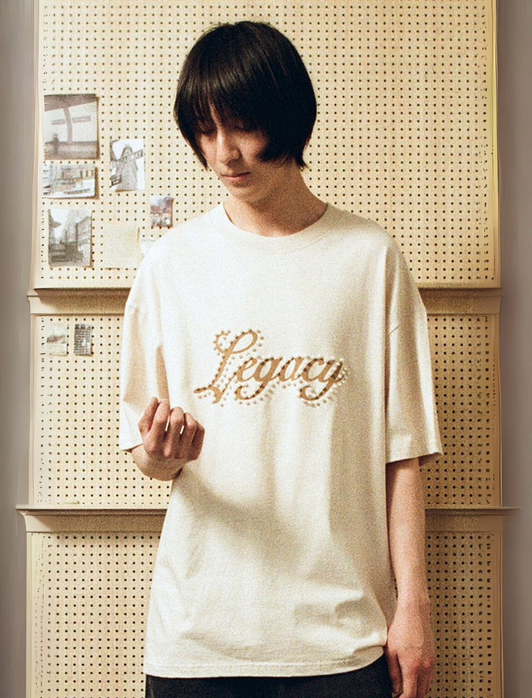 N. Archive Pearl Legacy Archive T-Shirt Washed Ivory