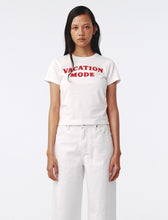 Load image into Gallery viewer, Kijun Vacation Mode Tee Off White
