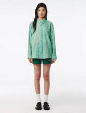 Load image into Gallery viewer, Kijun Double Line Track Shorts Green

