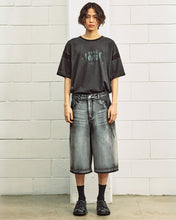 Load image into Gallery viewer, MMIC 1989 Bleach Bermuda Shorts Black
