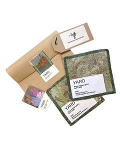 YARD Organic Fabric Coaster Brown