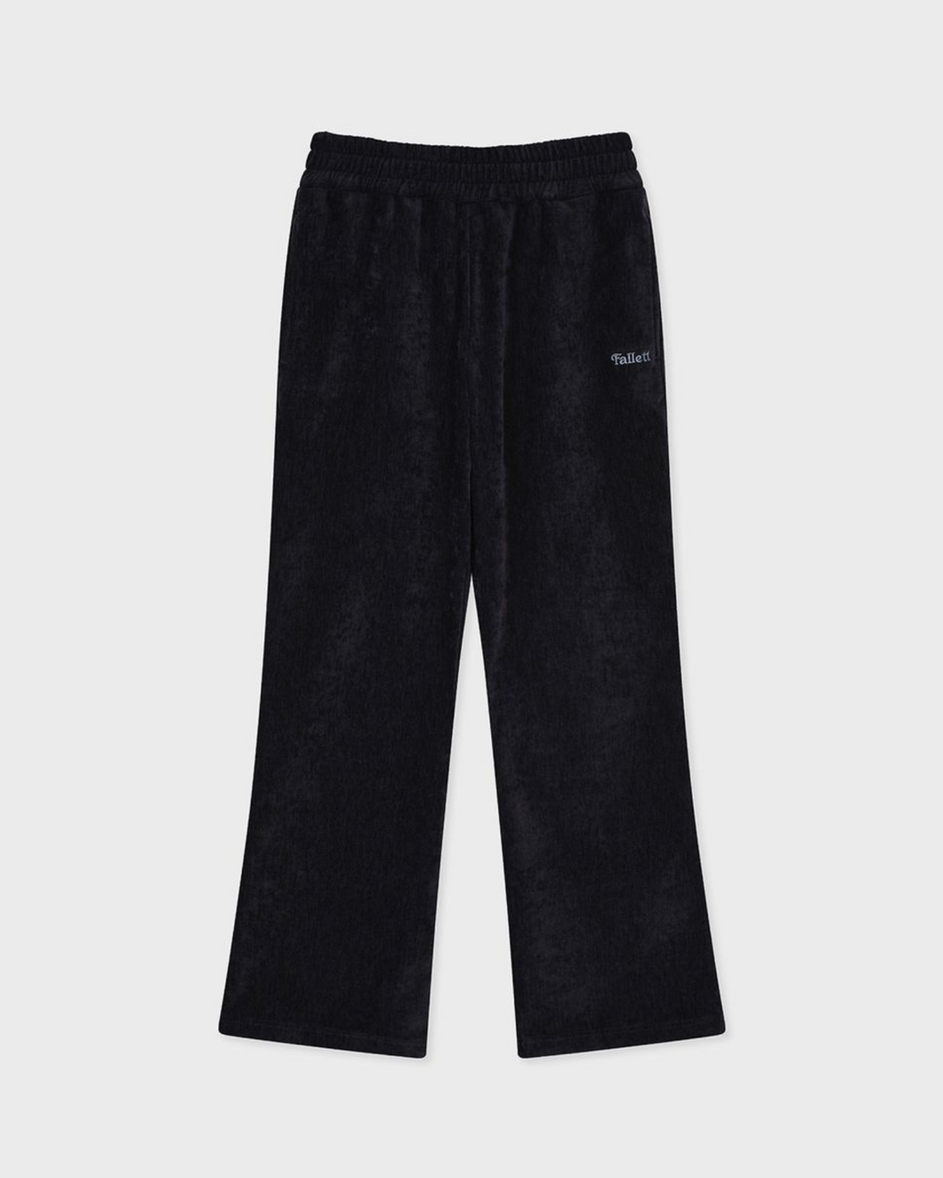 Fallett Bootcut Velour Pants Navy
