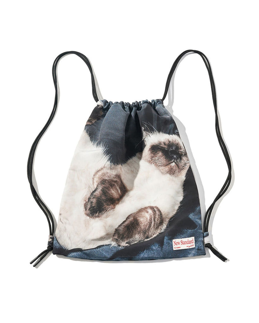 Kijun Drawstring Sport Bag Cat Print