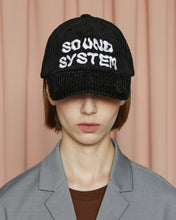 Load image into Gallery viewer, UNALLOYED Sound Corduroy Ball Cap Black
