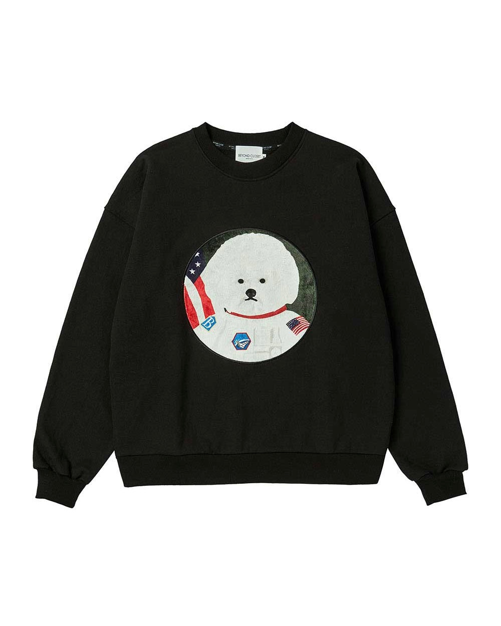 New Apollo Archive Patch Sweatshirt Black