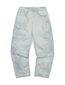 WKNDRS Angel Denim Pants Sky Blue