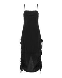 Bitter Cells Stella Nylon Dress Black