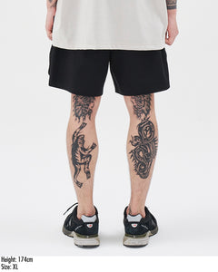 AJOBYAJO Cargo Shorts Black