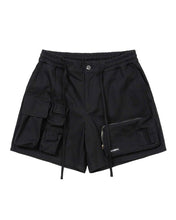 Load image into Gallery viewer, AJOBYAJO Cargo Shorts Black
