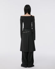 将图片加载到图库查看器，FLARE UP Pleated Midi Skirt Black
